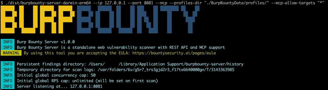 Burp Bounty Server
